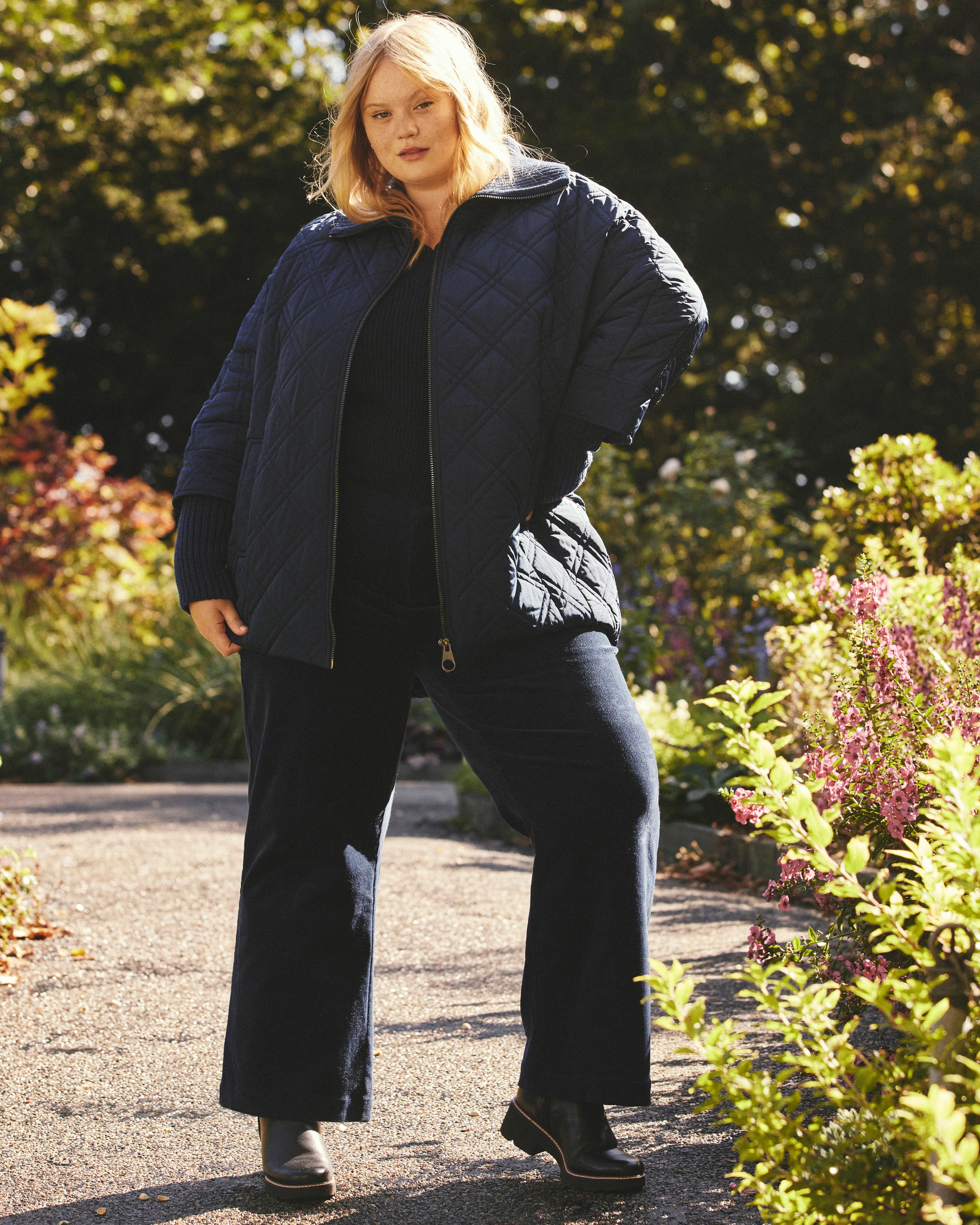 Arcadia Puffer Coat - Pageant Blue - Image 3