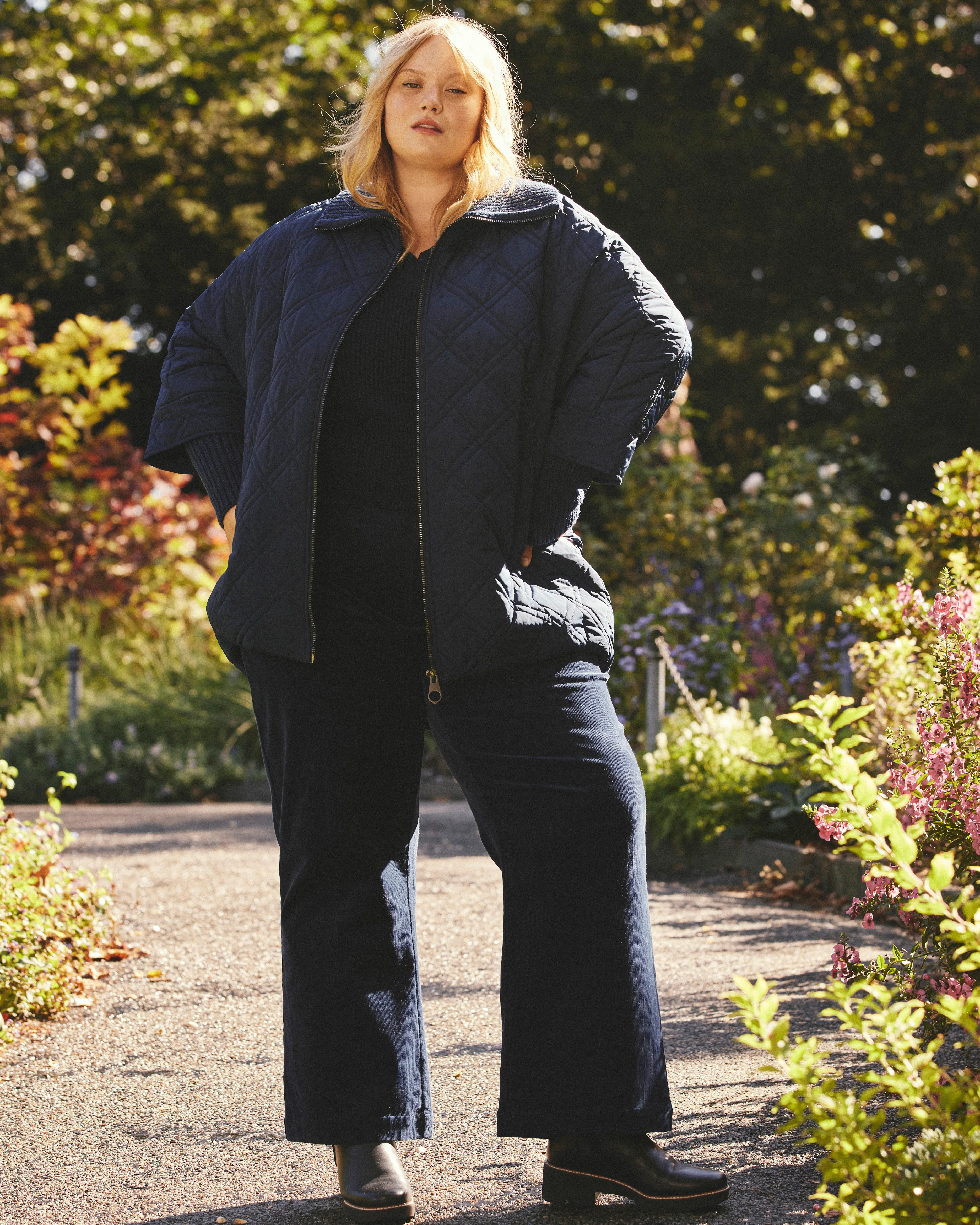 Arcadia Puffer Coat - Pageant Blue - Image 5