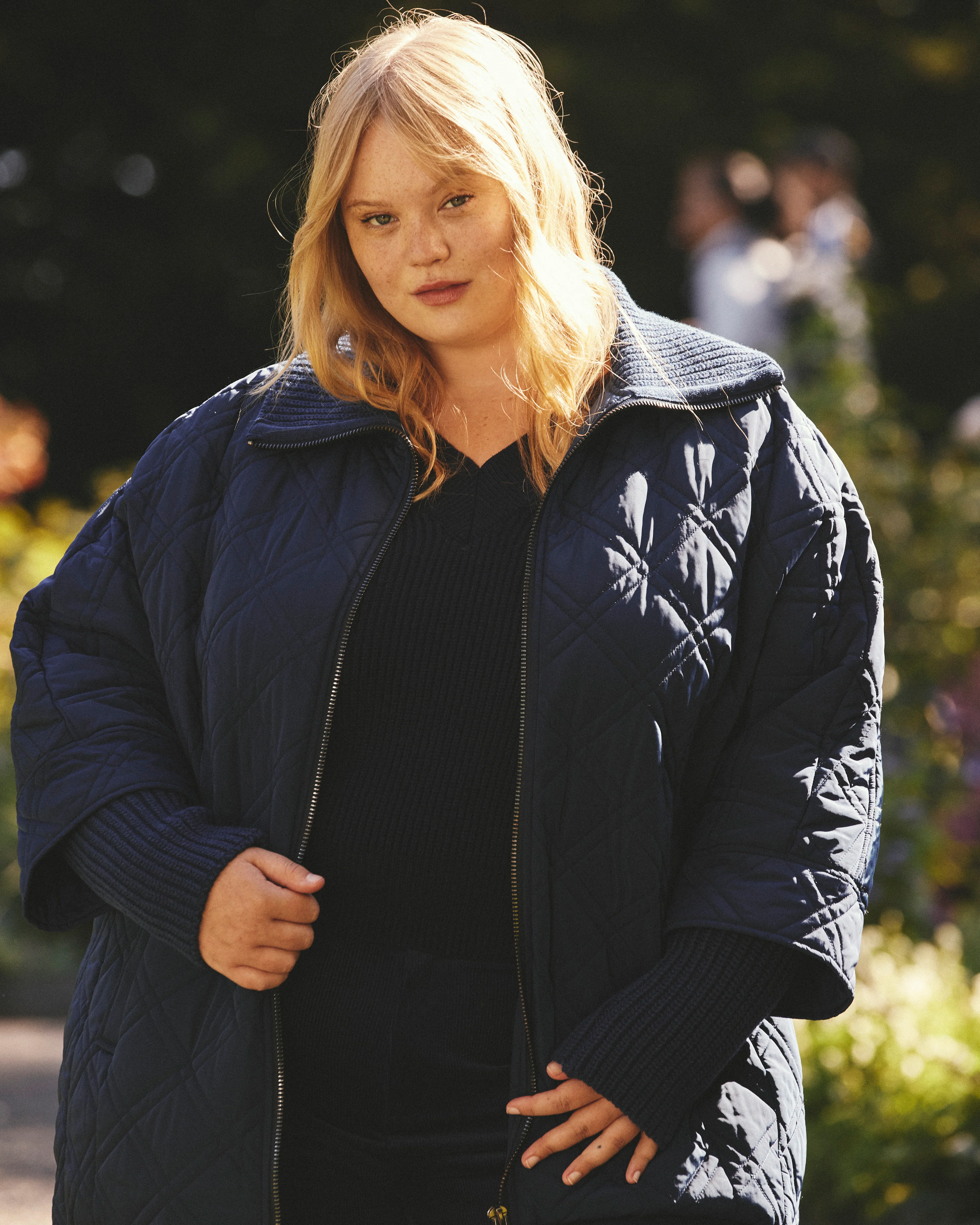 Arcadia Puffer Coat - Pageant Blue - Image 6