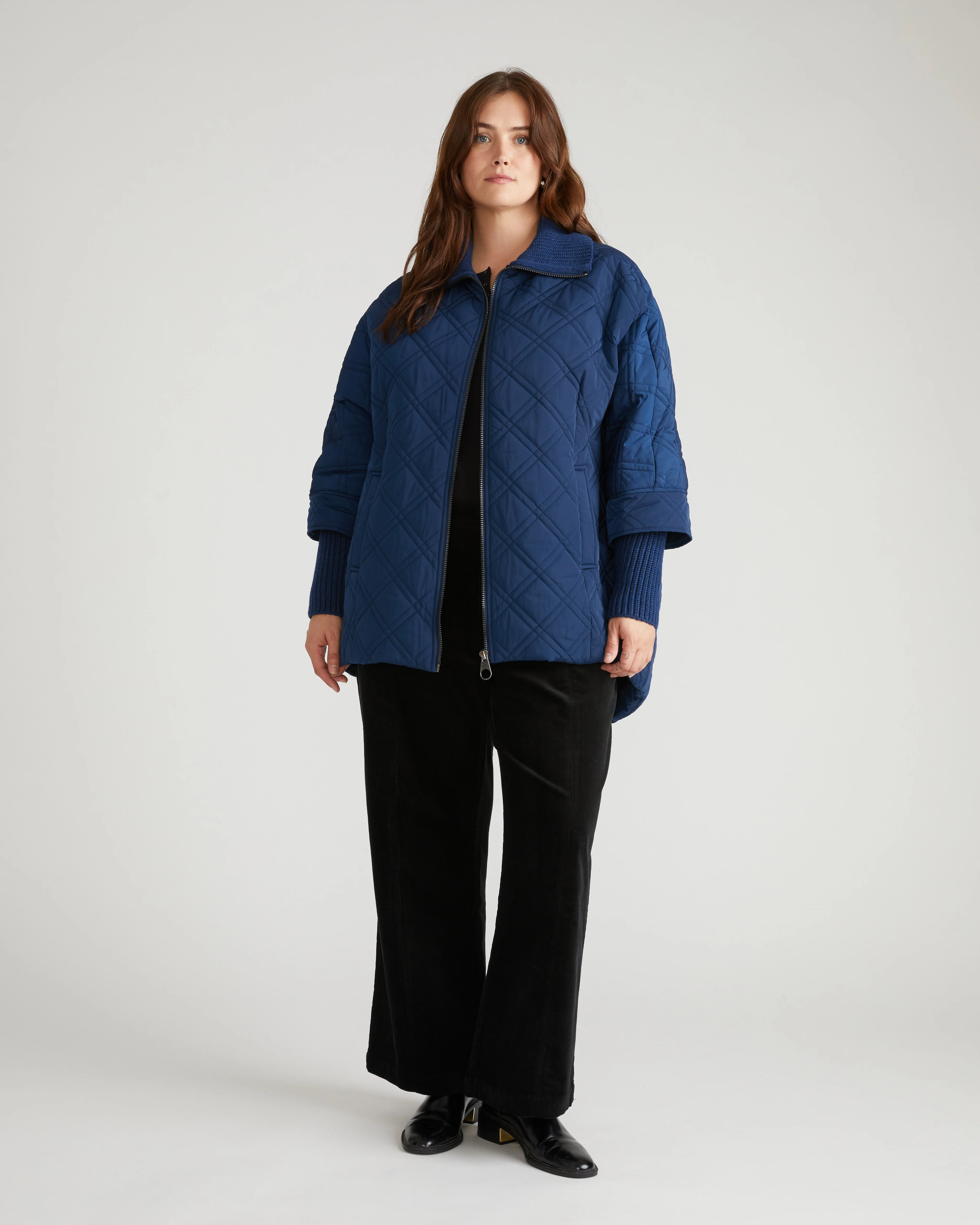 Arcadia Puffer Coat - Pageant Blue - Image 7