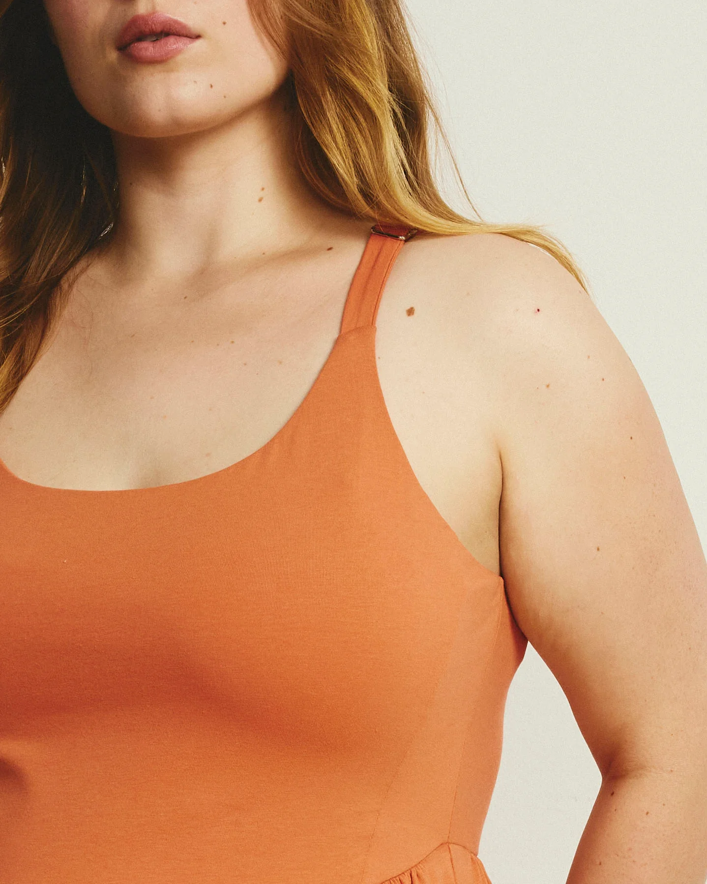 Cayo Cami Dress - Italian Orange - Image 5