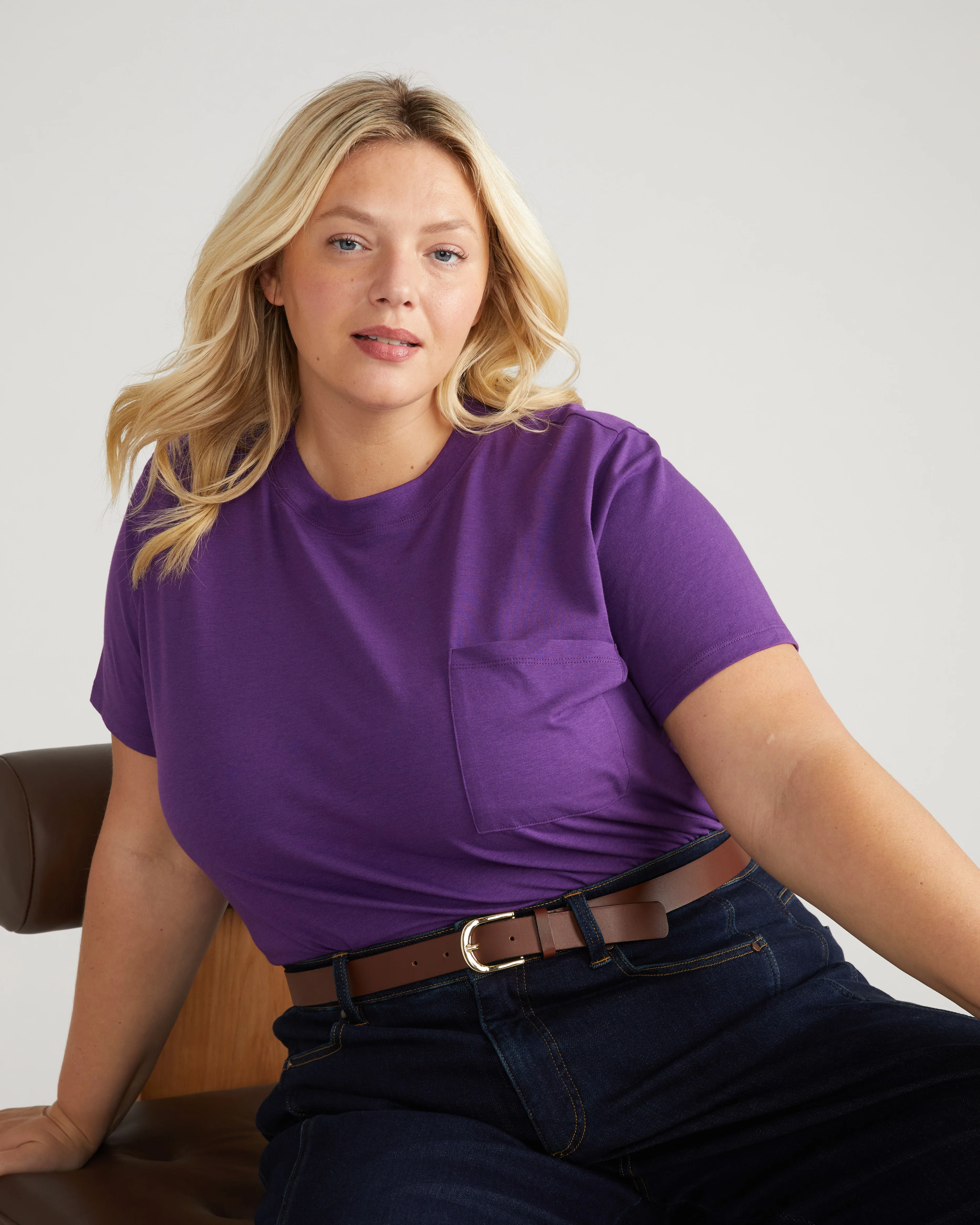 Garcon Tee - Grape