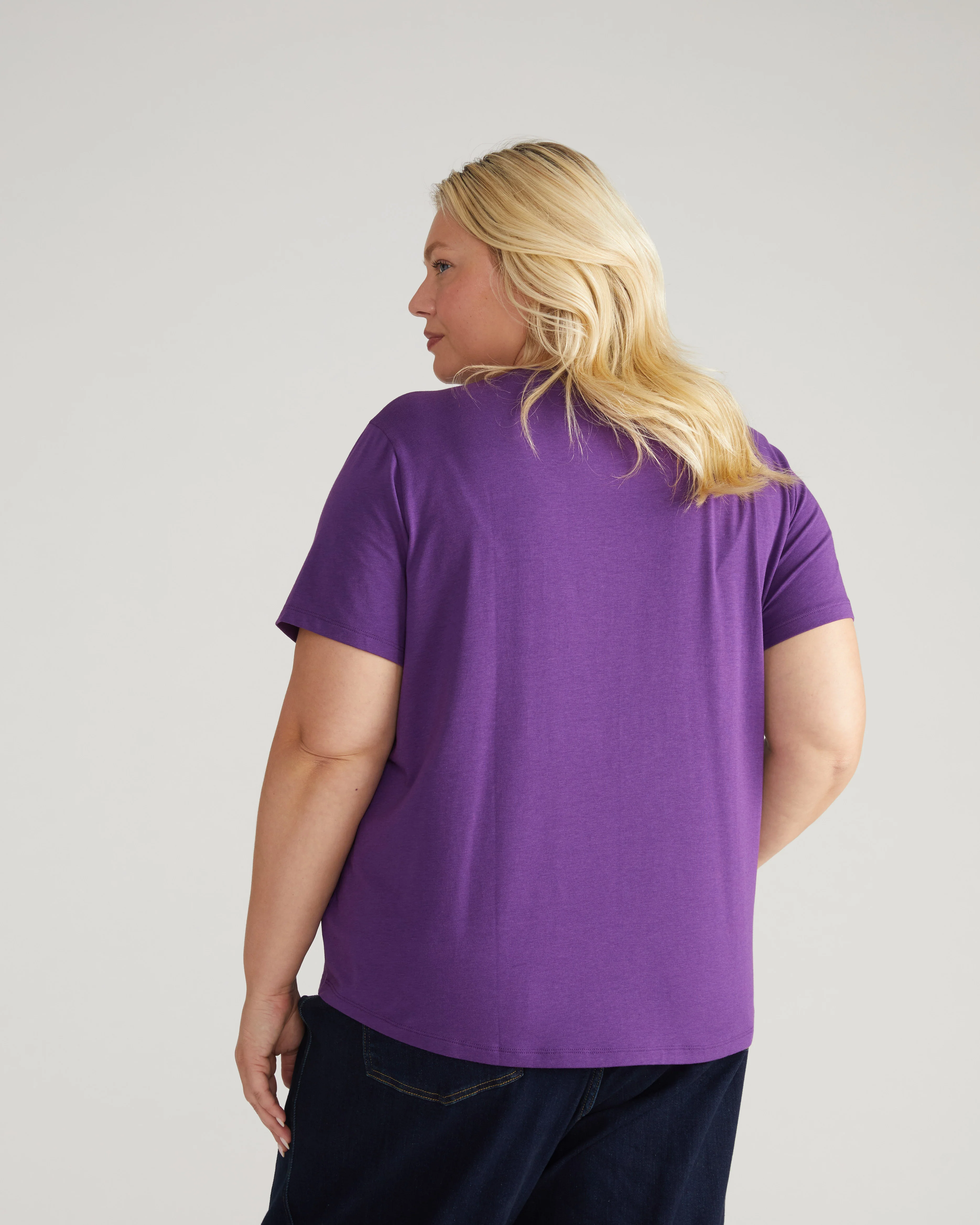 Garcon Tee - Grape - Image 2