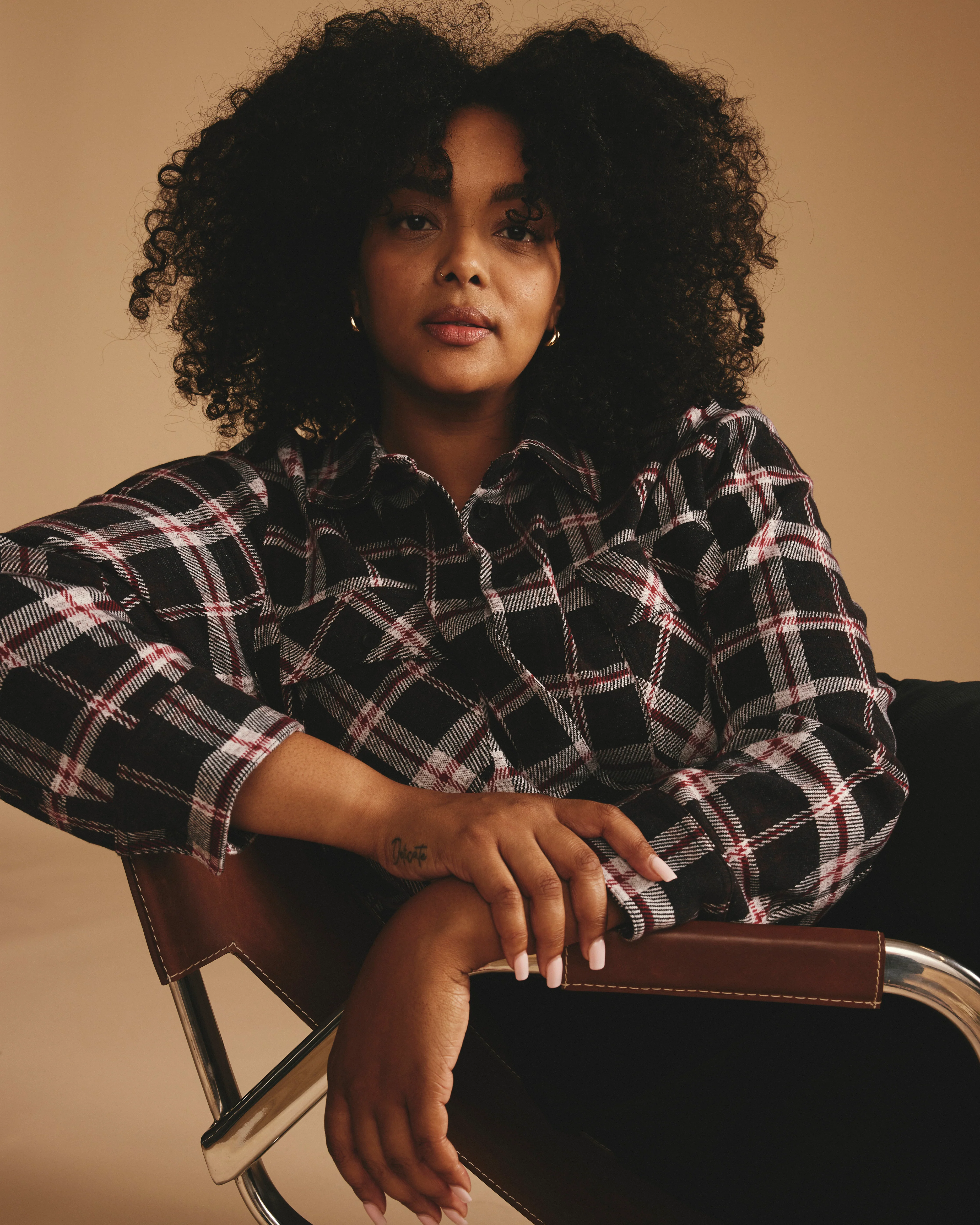 Maine Stretch Flannel Shirt - Poppy Plaid