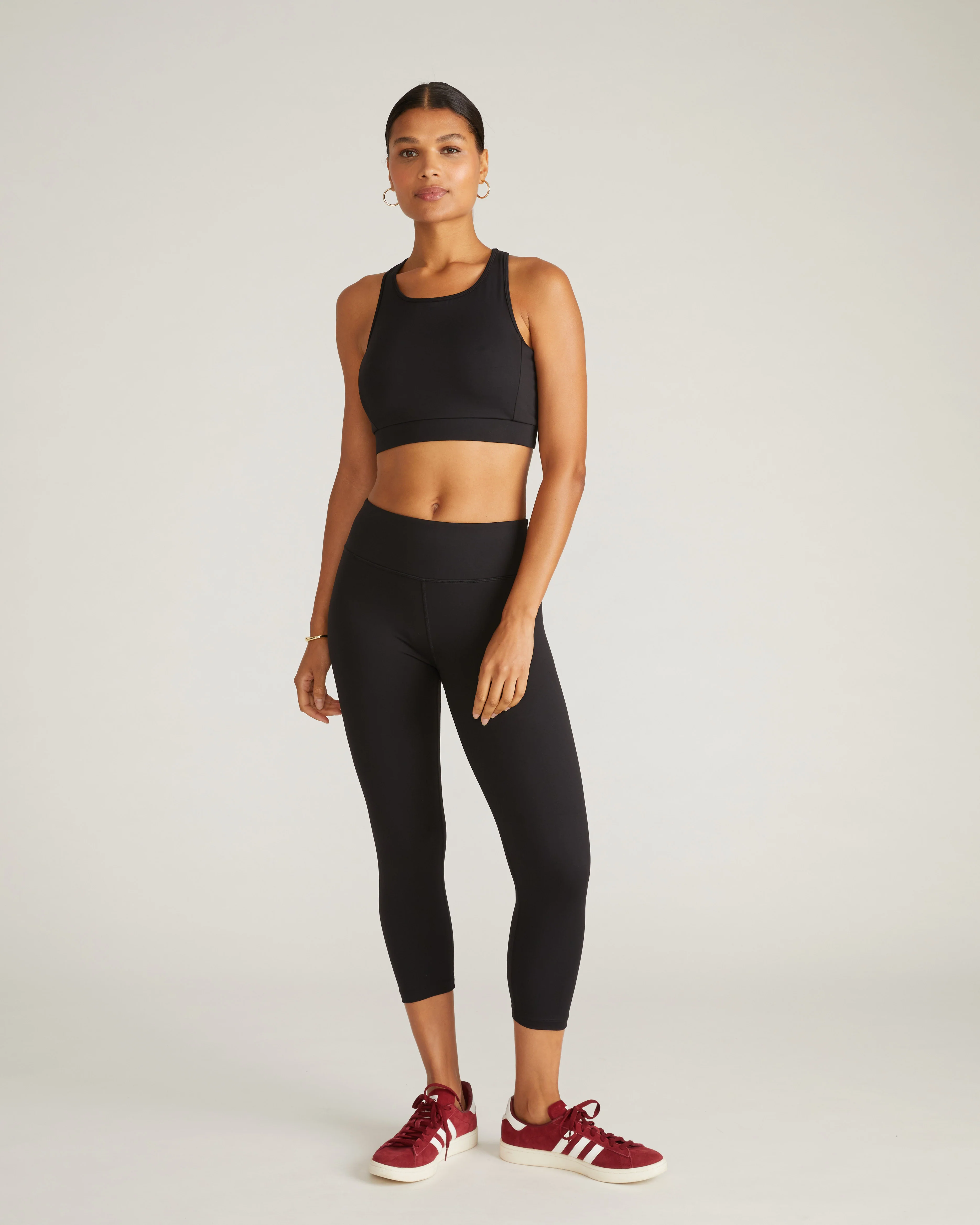 Next-to-Naked Cropped Legging - Black - Image 3