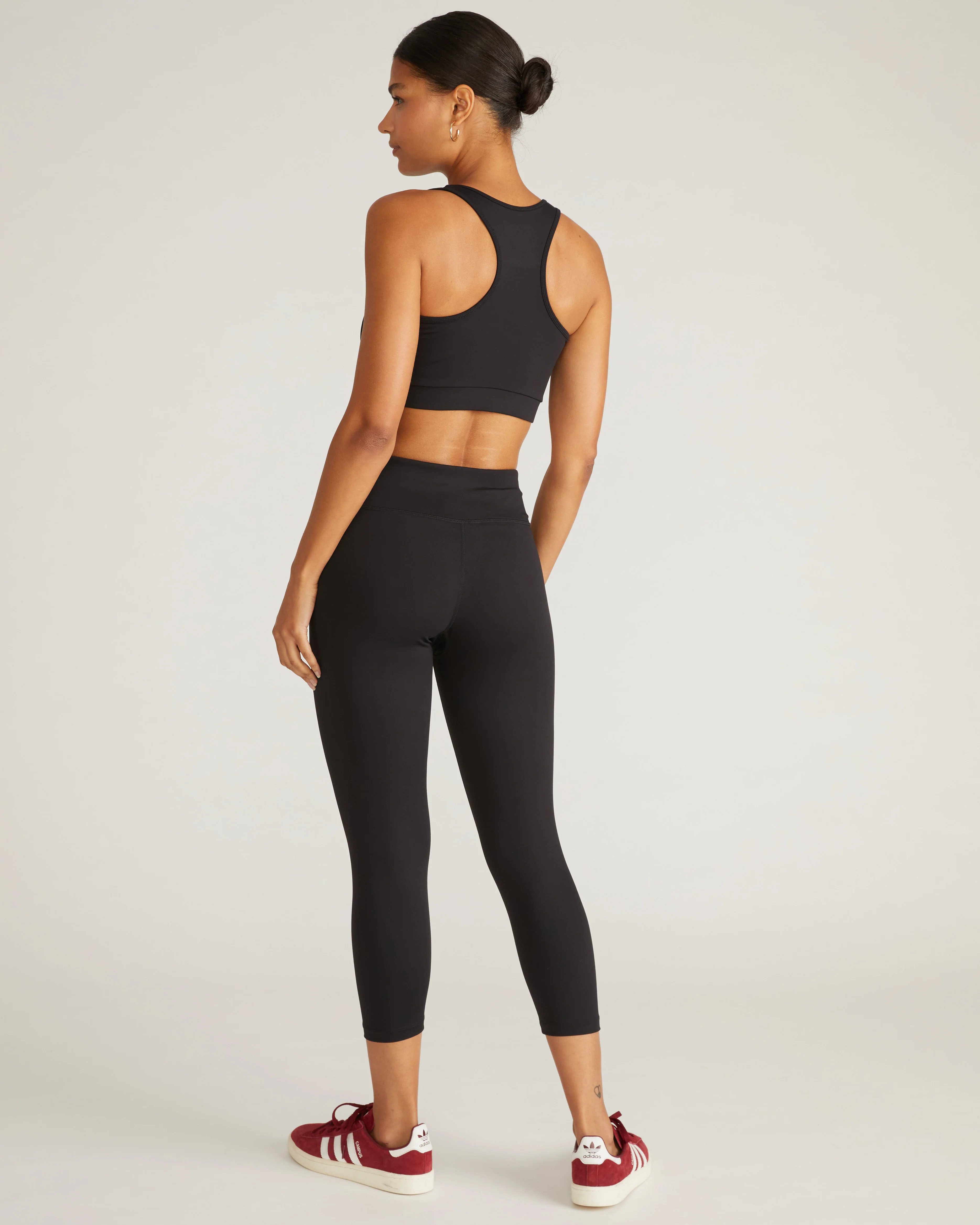 Next-to-Naked Cropped Legging - Black - Image 4