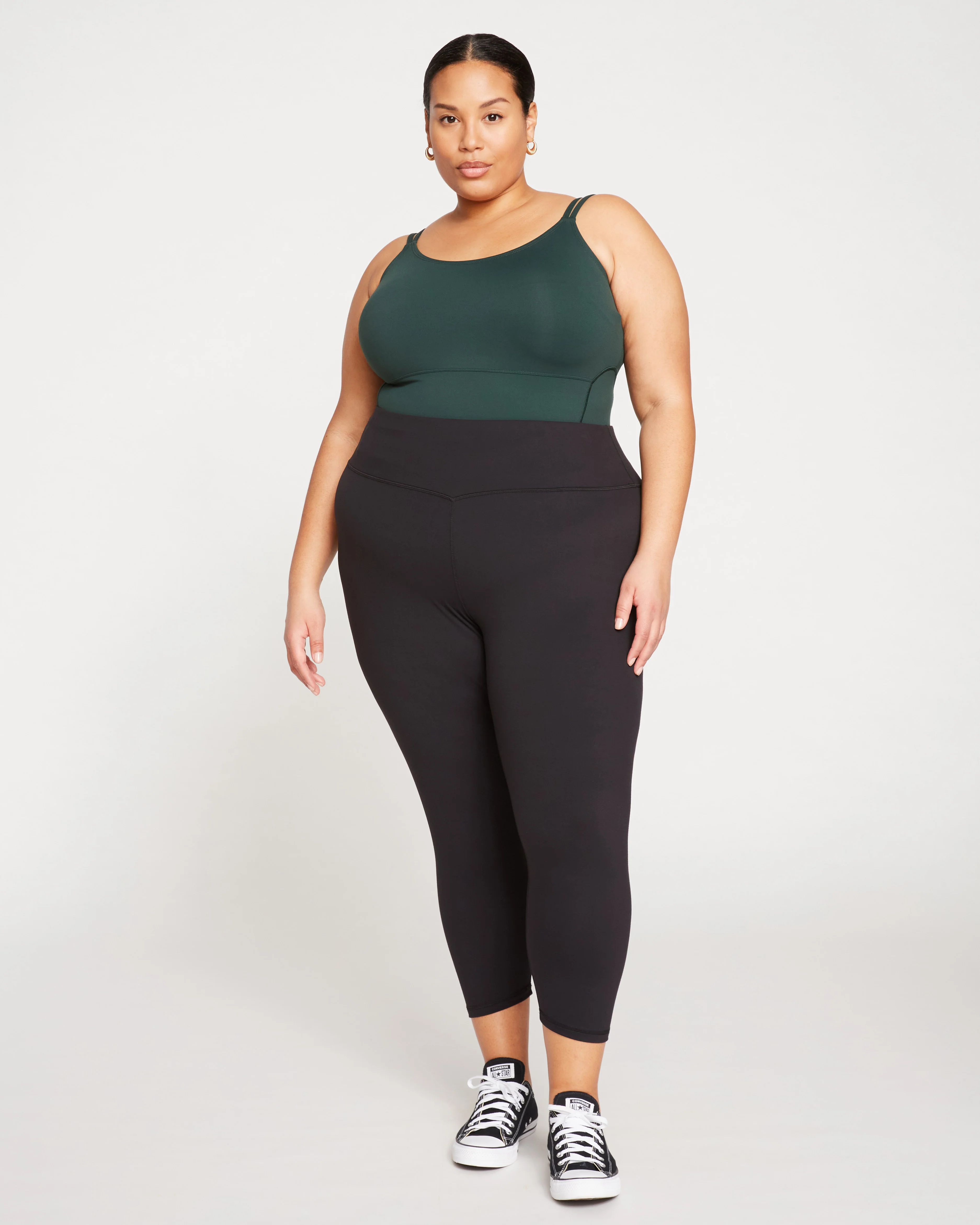 Next-to-Naked Cropped Legging - Black - Image 5