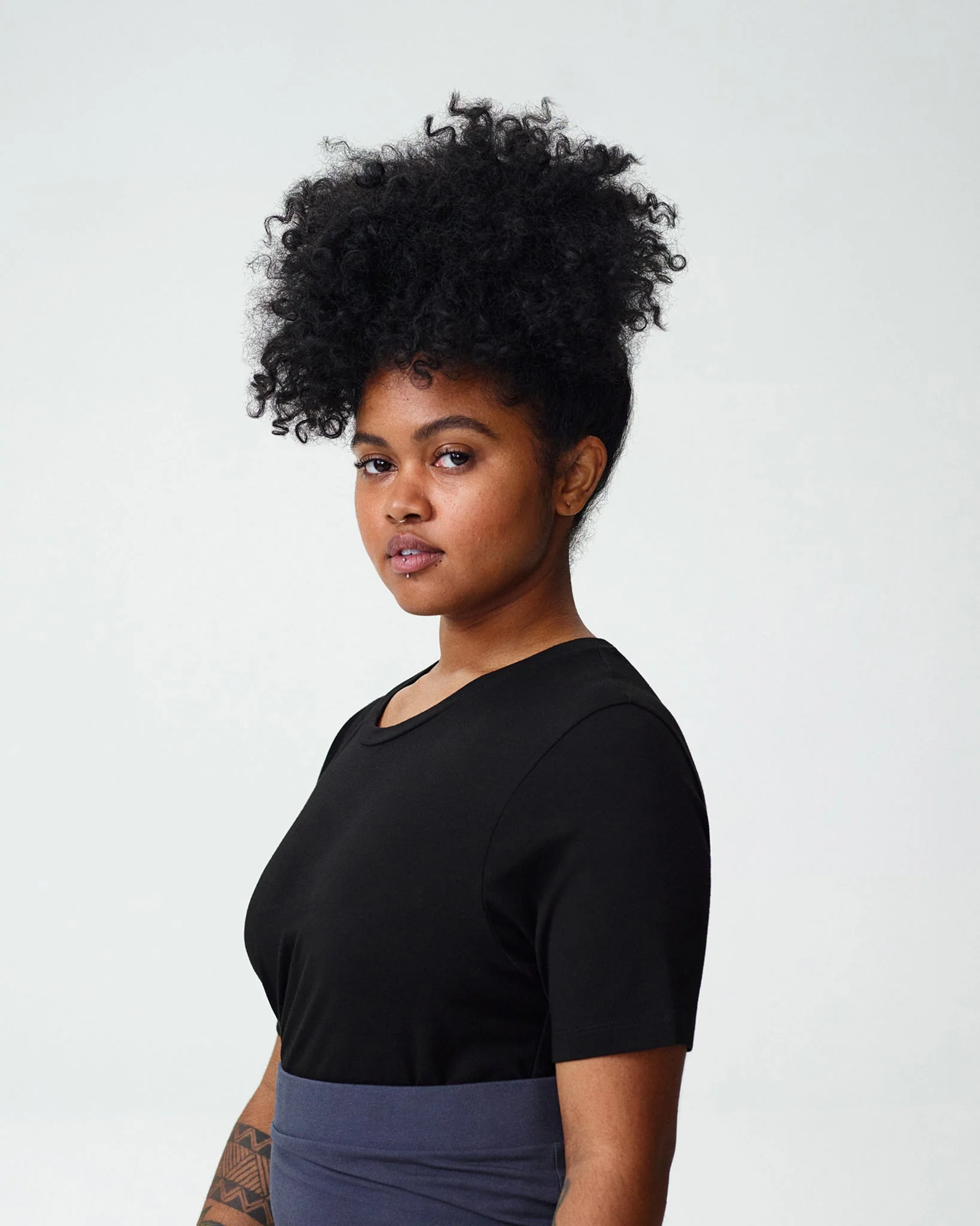 Signature Petite Tee Rex - Black